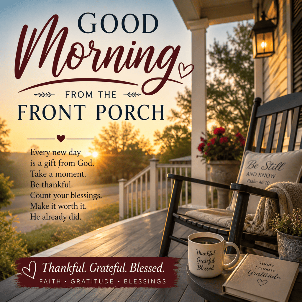 Front Porch Good&nbsp;Morning