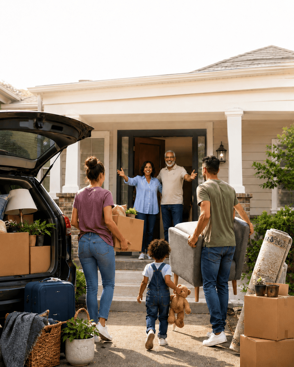 When Your Grown Kids Move Back Home…..And They Don’t Come&nbsp;Alone